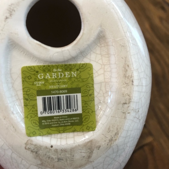 Ceramic Bird With Cage Decoration - Picture 4 of 10